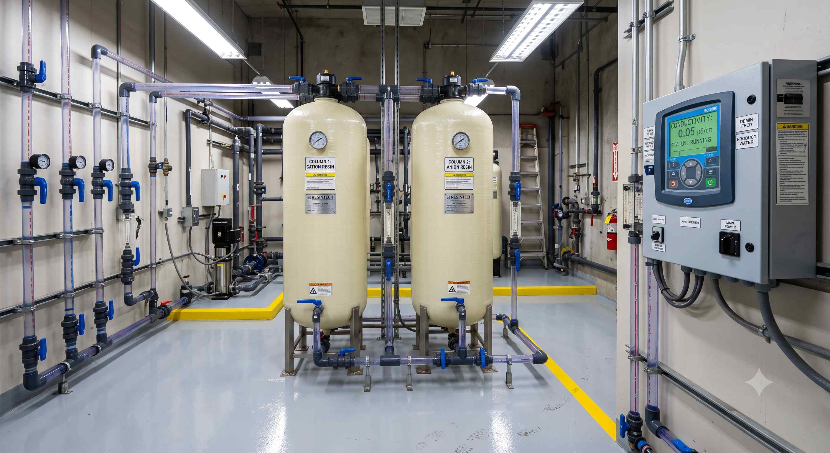 De-Mineralising Water (DM) Plants