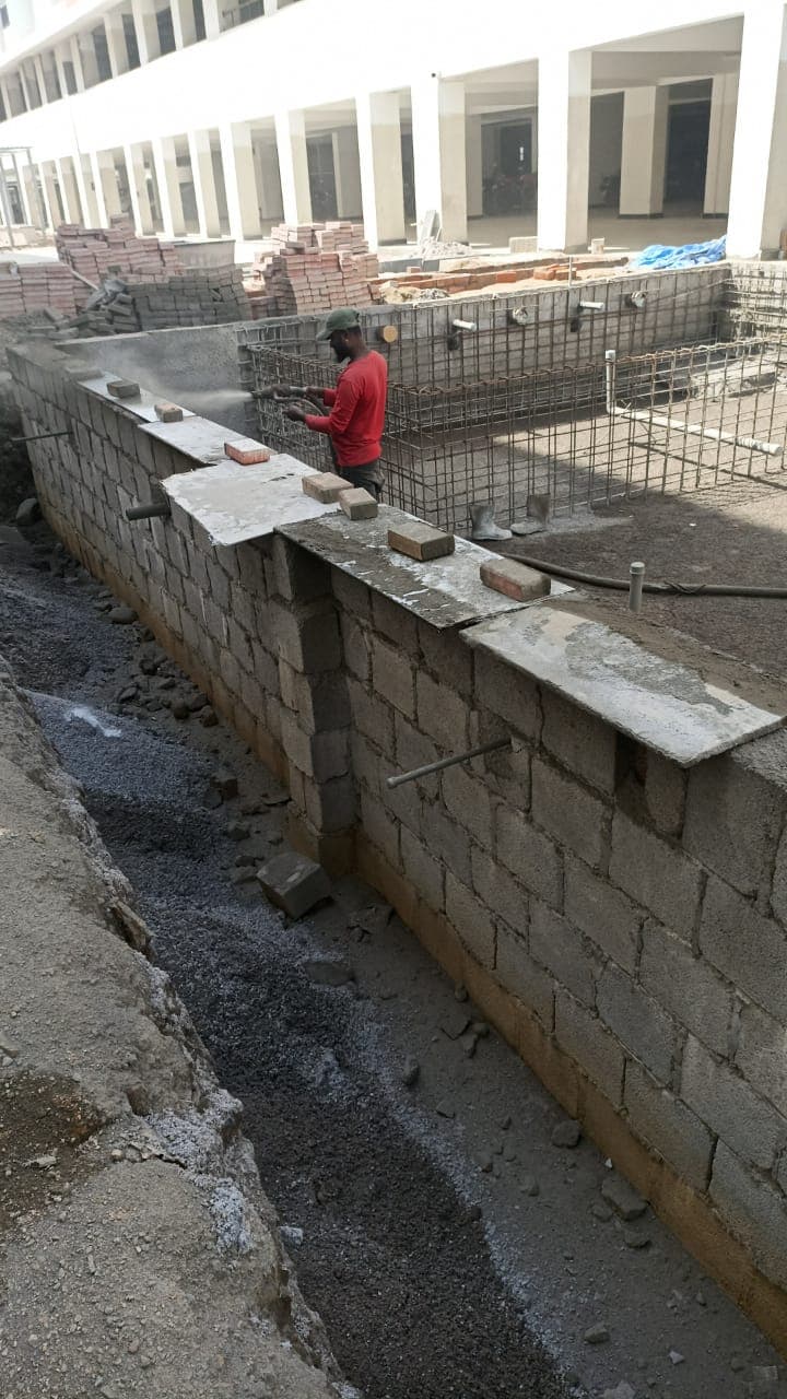 Swimming Pool Construction — Commercial project