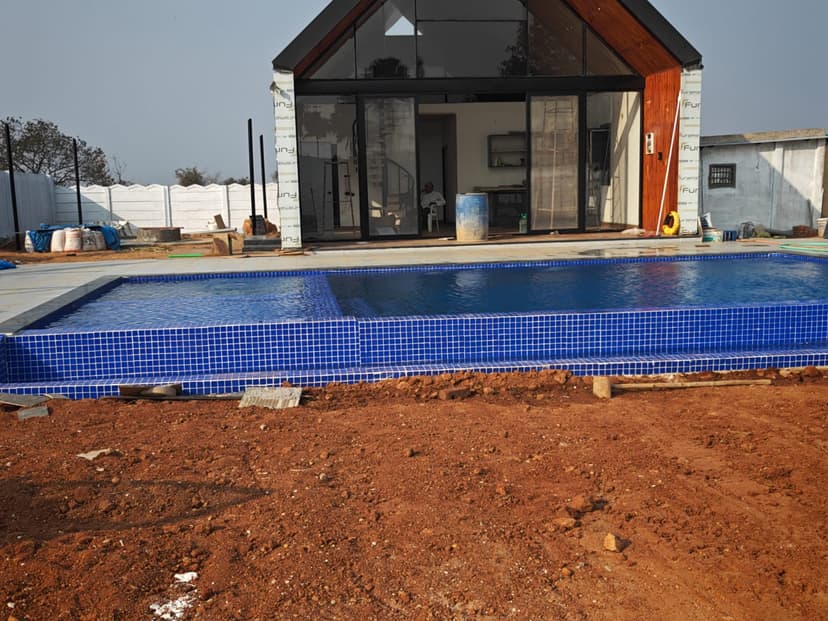 Swimming Pool Construction — Domestic project