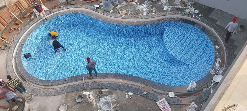 Swimming Pool Construction — Domestic project